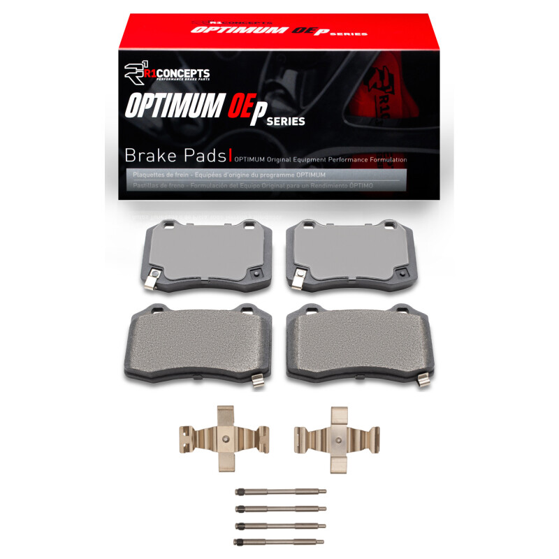 Jeep Grand Cherokee Brake Pads - Rear - R1 Concepts - Optimum OE - `12-`17